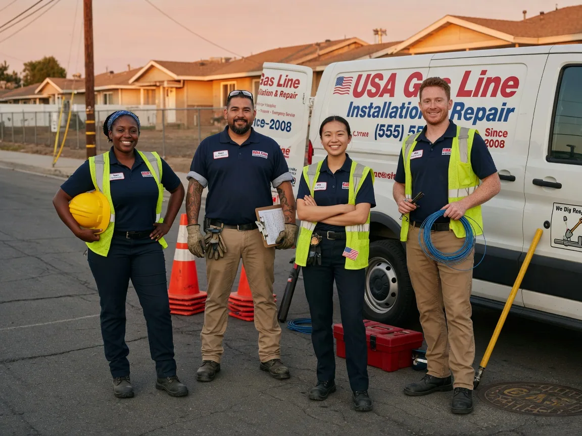 Gas Line Installation company in Mitchellville, IA